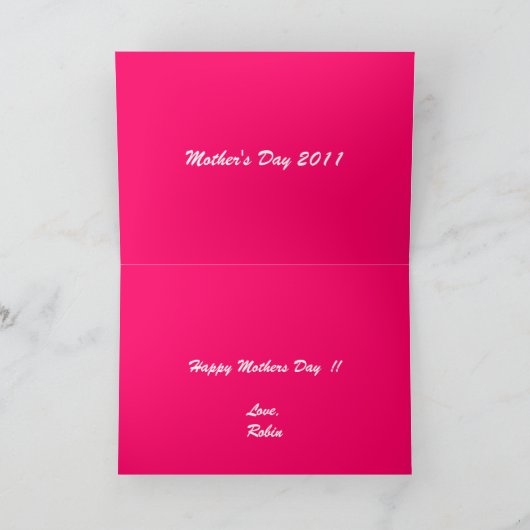 De m-dag van Dara kaart (Binnen)