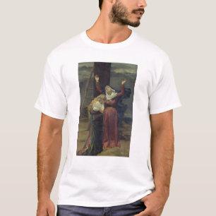 De maagd aan de voet van het kruis t-shirt