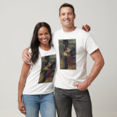 De maagd aan de voet van het kruis t-shirt (Unisex)