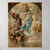 De Maagd als vrouw van de Apocalyps | Rubens | Poster (Voorkant)