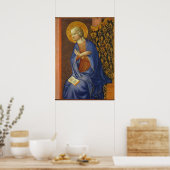 De Maagd Annunciate, c. 1430 (temperatuur op het p Poster (Keuken)