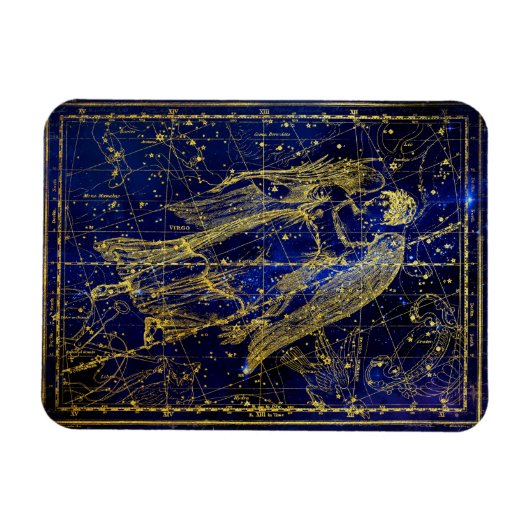 de maagd constellation magnet magneet (Horizontaal)