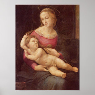 De Maagd (De Bridgewater Madonna) door Raphael Poster
