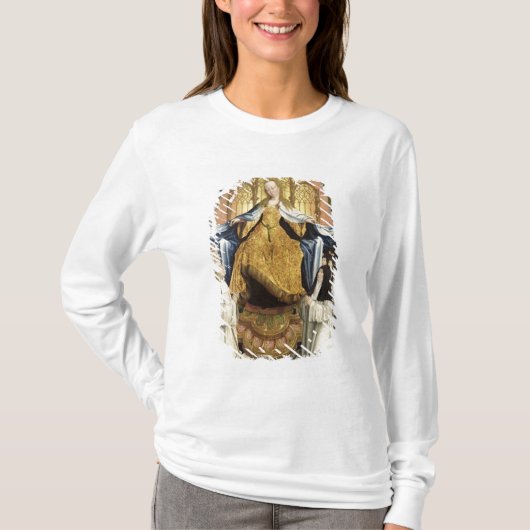 De Maagd die de orde van de citeaux schetst T-shirt (Voorkant)