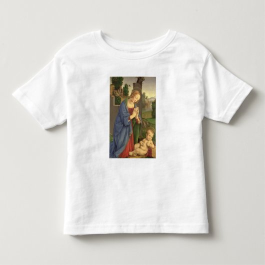 De Maagd die het Kind Adoring, 1490-1500 Kinder Shirts (Voorkant)