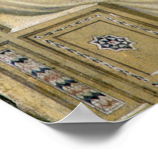 De Maagd die naar St. Bernard verschijnt, detail v Poster (Hoek)