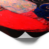 De Maagd door Gustav Klimt Poster (Hoek)