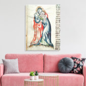 De Maagd en Christus, van de Passie van Canvas Afdruk (Insitu (Woonkamer))