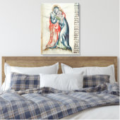 De Maagd en Christus, van de Passie van Canvas Afdruk (Insitu (Slaapkamer))