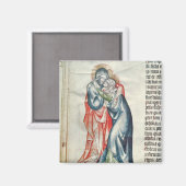 De Maagd en Christus, van de Passie van Magneet (Voorkant / Achterkant)