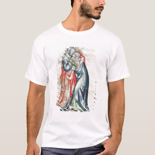 De Maagd en Christus, van de Passie van T-shirt (Voorkant)
