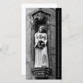 De Maagd en het Kind 1 Betuiging van medeleven dan Bedankkaart (Voorkant / Achterkant)