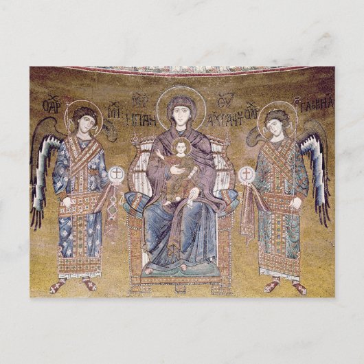 De Maagd en het Kind Briefkaart (Voorkant)