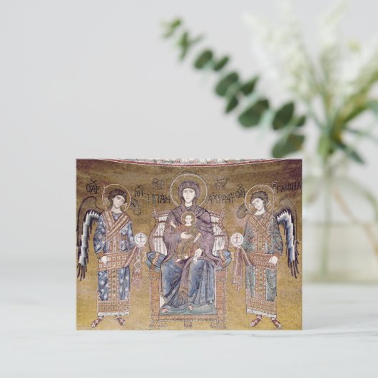 De Maagd en het Kind Briefkaart (Staand voorkant)