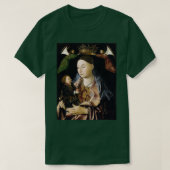 De Maagd en het Kind door Antonello da Messina T-shirt (Design voorkant)
