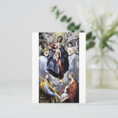 De Maagd en het Kind door Briefkaart El Greco (Staand voorkant)