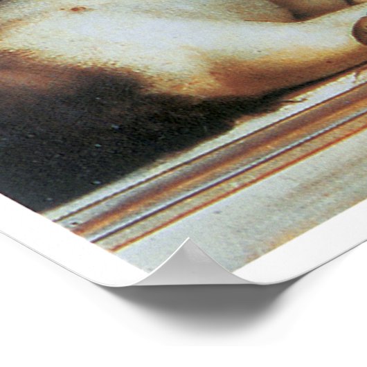 De Maagd en het Kind Enthroned... Poster (Hoek)