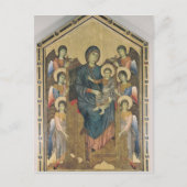 De Maagd en het Kind in Majesty Briefkaart (Voorkant)