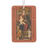 'De maagd en het kind' maakt aangepaste luchtverfr Luchtverfrisser (Achterkant)