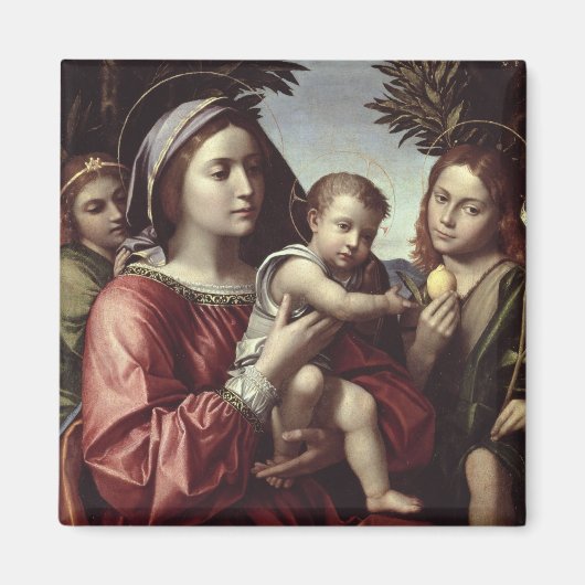 De Maagd en het Kind Magneet (Voorkant)