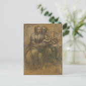 De Maagd en het Kind met Saint Anne & Saint John Briefkaart (Staand voorkant)