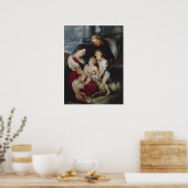 De Maagd en het Kind met Sint Elizabeth en Sint-Ja Poster (Keuken)