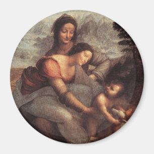 De Maagd en het Kind met St Anne Magneet