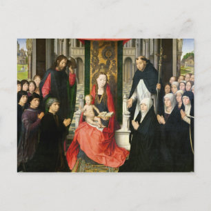 De Maagd en het Kind met St. James & St. Dominic Briefkaart