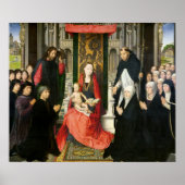 De Maagd en het Kind met St. James & St. Dominic Poster (Voorkant)