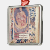 De Maagd en het Kind Metalen Ornament (Links)