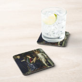 De Maagd en het Kind (olie) Bier Onderzetter (Rechterzijde)