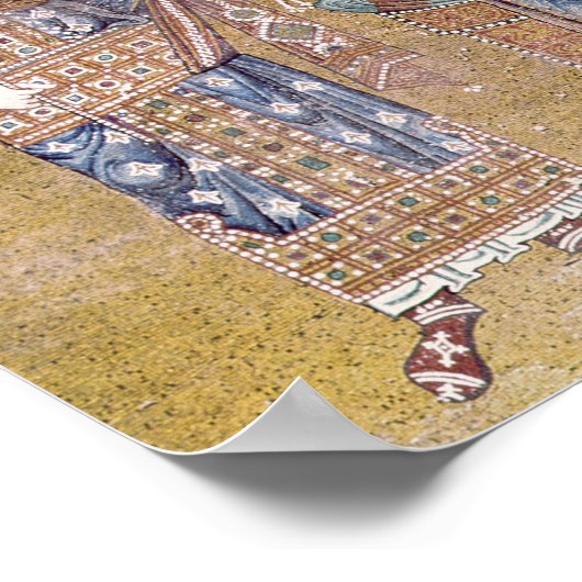 De Maagd en het Kind Poster (Hoek)