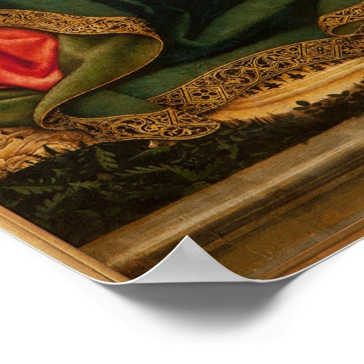 "De maagd en het kind" poster 1 (Hoek)