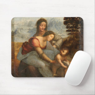 De Maagd en het Kind Saint Anne Leonardo da Vinci Muismat