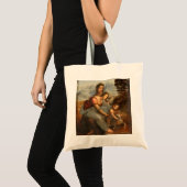 De Maagd en het Kind Saint Anne Leonardo da Vinci Tote Bag (Voorkant (product))