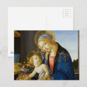 De maagd en het kind – Sandro Botticelli Briefkaart (Voorkant / Achterkant)