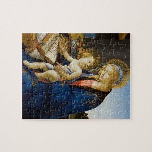 De maagd en het kind – Sandro Botticelli Legpuzzel (Horizontaal)