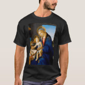 De Maagd en het Kind, Sandro Botticelli T-shirt (Voorkant)