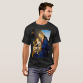 De Maagd en het Kind, Sandro Botticelli T-shirt (Voorkant volledig)
