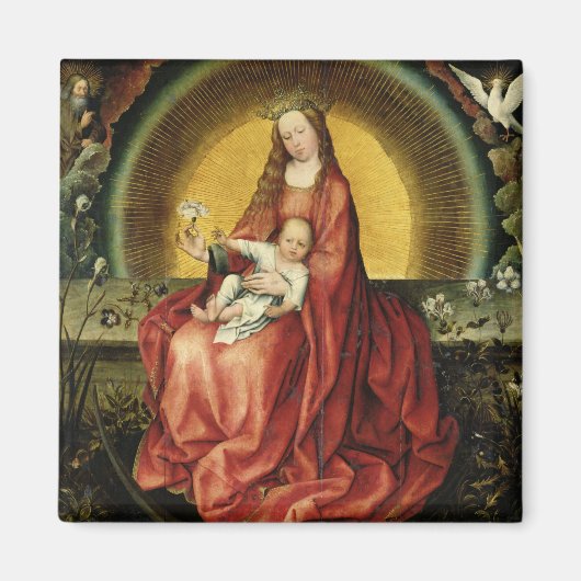 De Maagd en Kind 2 Magneet (Voorkant)