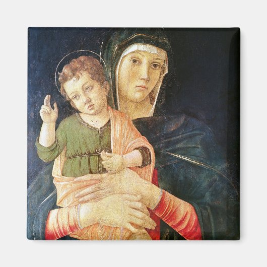 De Maagd en Kind Blessing, 1460-70 Magneet (Voorkant)