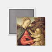 De Maagd en Kind c.1465-70 Magneet (Voorkant / Achterkant)