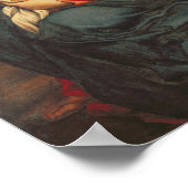 De Maagd en Kind Embracing Poster (Hoek)