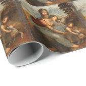 De Maagd en Kind met Sint-Anna Leonardo da Vinci Cadeaupapier (Rol Hoek)