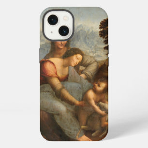 De Maagd en Kind met Sint-Anna Leonardo da Vinci iPhone 13 Hoesje