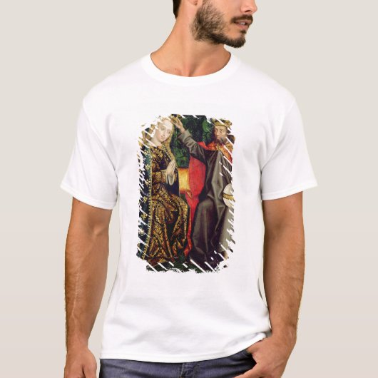 De Maagd Enthroned, uit het Dome Altar, 1499 T-shirt (Voorkant)