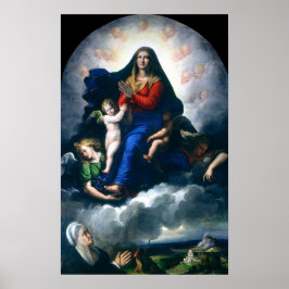 De Maagd - Girolamo da Carpi Fijne Kunst Poster