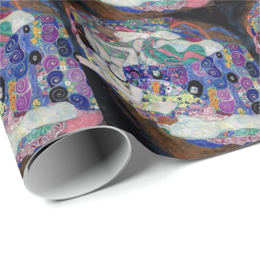 De maagd, Gustav Klimt Cadeaupapier (Rol Hoek)