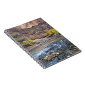 De maagd in de herfst in het Nationaal Park Zion Notitieboek (Rechterzijde)