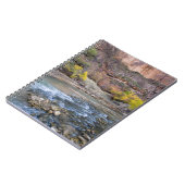 De maagd in de herfst in het Nationaal Park Zion Notitieboek (Linkerzijde)